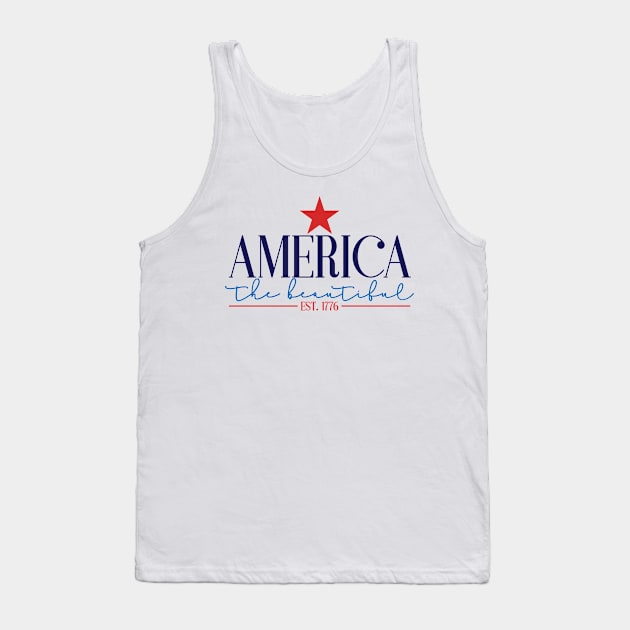 America the beautiful Tank Top by zostore